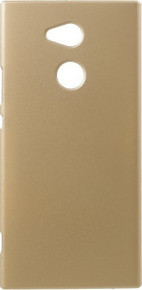 Силиконов гръб ТПУ ултра тънък за Sony Xperia XA2 Ultra H4213 / H4233 / H3213 / H3223 златист